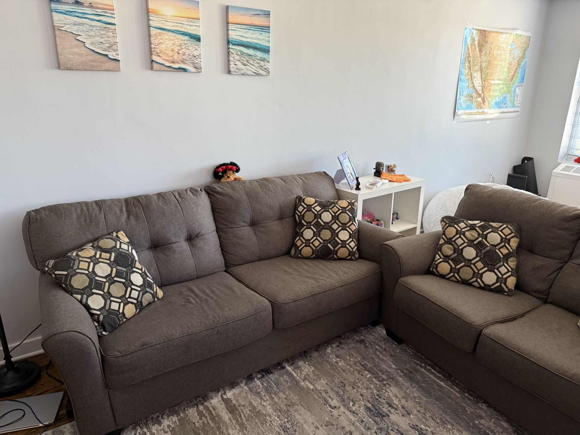 Sofa and Loveseat
