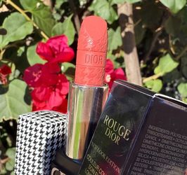 Dior lipstick houndstooth design brand new in box likited edition