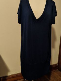 Plus Size Dress Size 3X Can Wear As Top