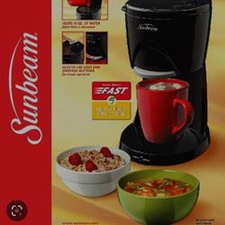 Coffee Maker, Water Warmer- Sunbeam