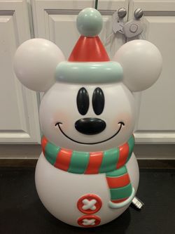 Snowman Mickey Light Up Decoration