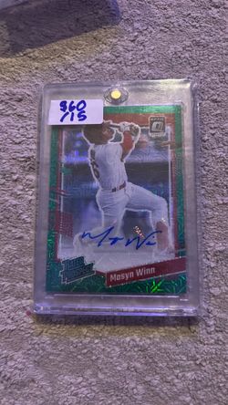Masyn Winn Donruss Optic Rated Prospect Auto /15