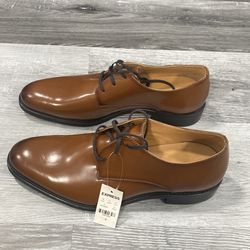 Express leather dressing shoes in brown size 9 in men