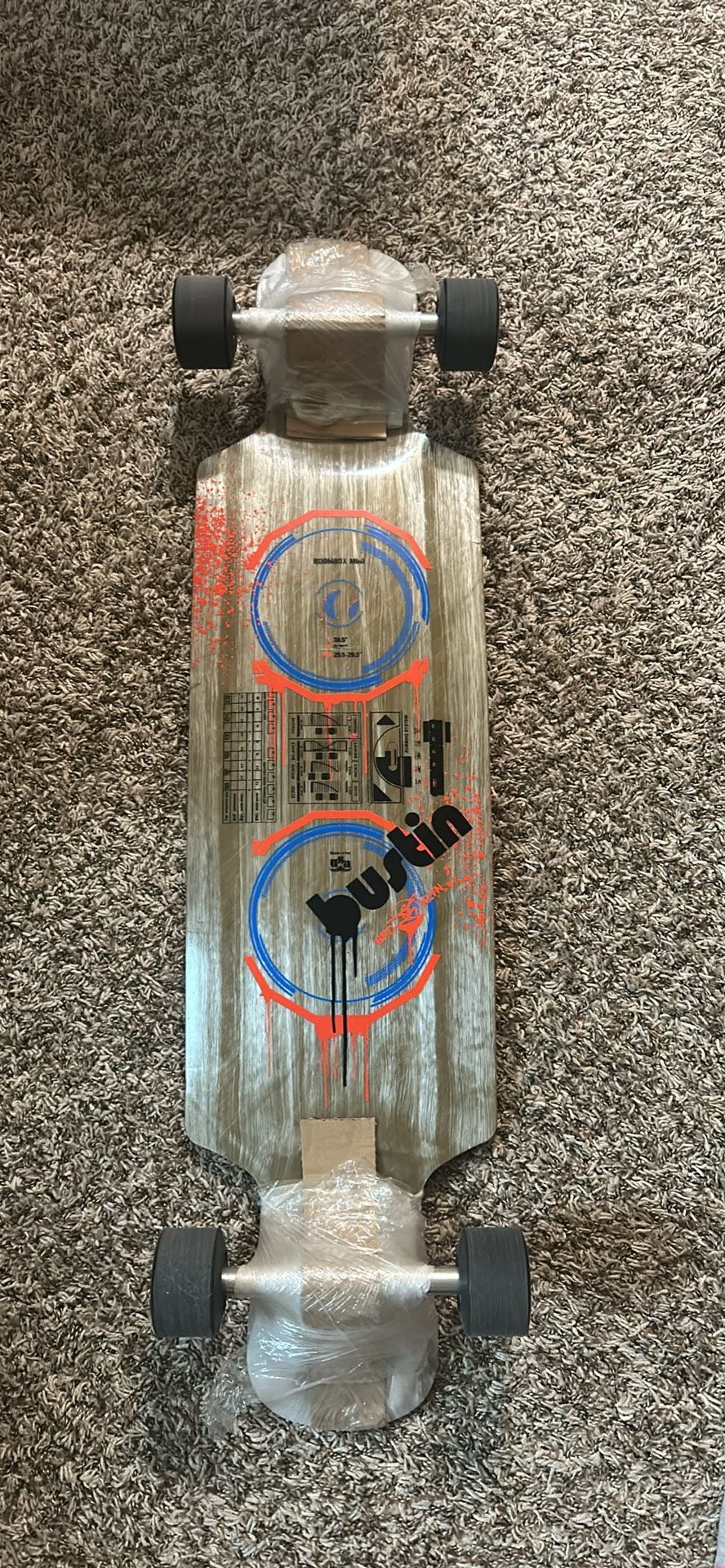 Bustin Skateboard – Boombox TG – Complete (Flatspot Build)