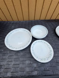 Corelle cottage floral dish ware set