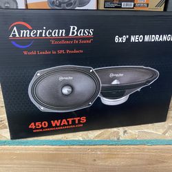 American bass 6x9 Neo new