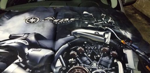Vmax motorcycle poster
