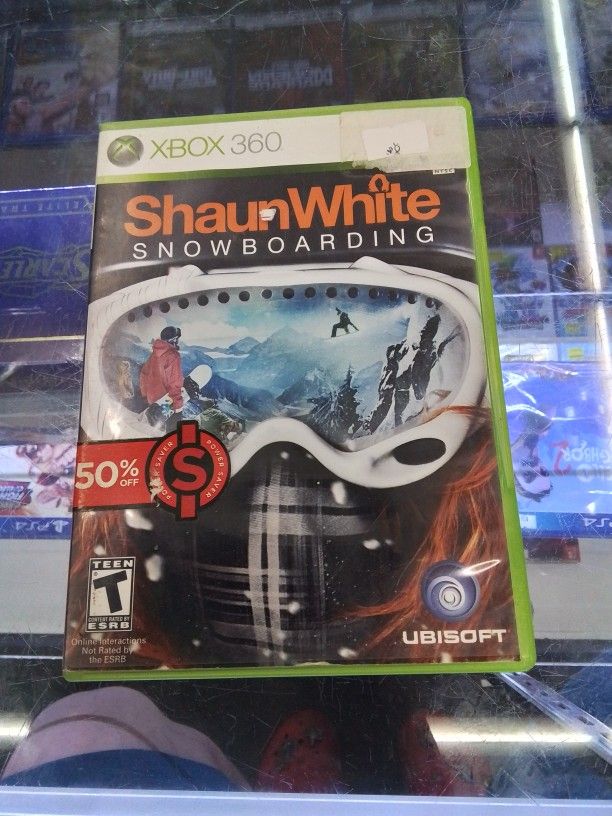 Shaun White Snow Boarding Xbox 360