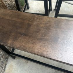 Bench And Two Stools 