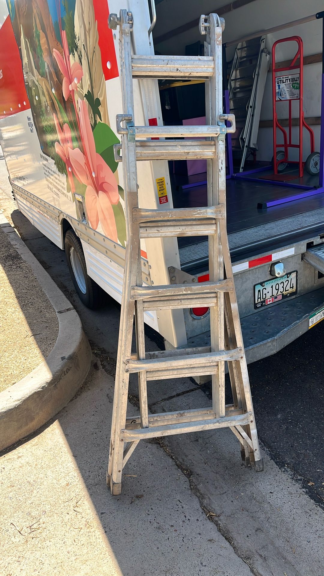 Multi-position Telescoping Ladder