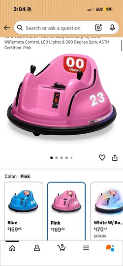 Kid zone bumper car