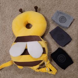 Bee Head Cushion Backpack 