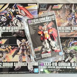 HG 1/144 Gundam Wing Model Kits