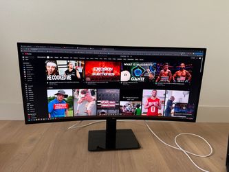 LG 40” Curved USB-C 5K2K Nano IPS Ultrawide Computer Monitor 5K