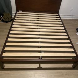 Bamboo Wood Queen Size Bed frame (Nectar Company)