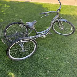 Schwinn Adult Tricycle With Basket