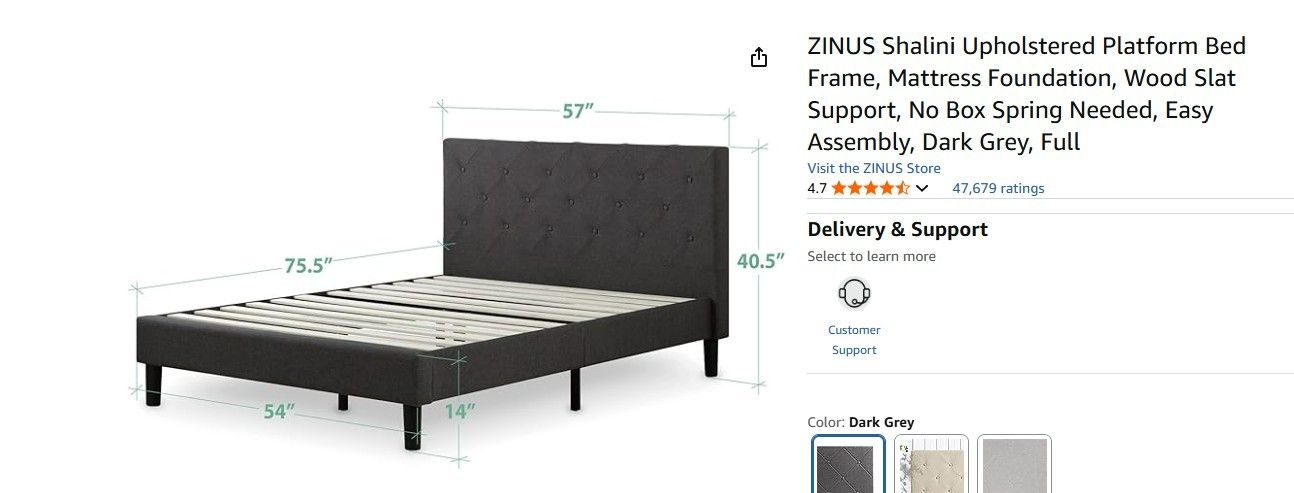 Full Size Bed And Mattress - As Good As New