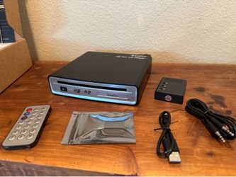 Portable Car CD Player, External CD/DVD Player for Vehicle, Plug & Play USB Connection, Built-in Decoder for Enhanced AUX Sound, Anti-Skip, Resume Fun