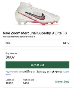 Nike Zoom Mercurial Superfly 9 Elite FG 