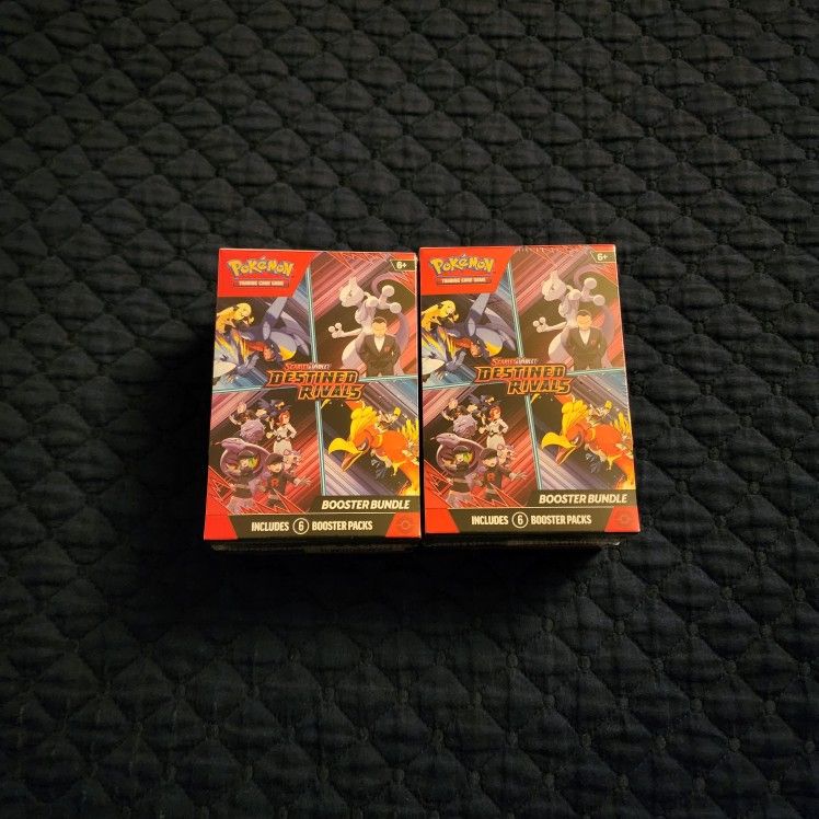 Pokemon Destined Rivals Booster Bundle