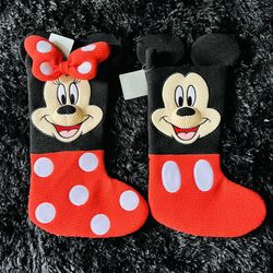 Mickey And Minnie Stockings