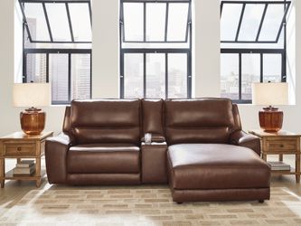 DeepWakes Canyon 3-Piece Power Reclining Sectional with Chaise (Online Special Price)