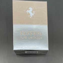 Rare And Discontinued Ferrari Pure Lavender Cologne Perfume Brand New In Sealed Box!