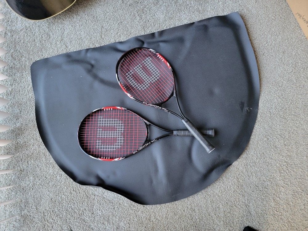 Two Tennis Rackets