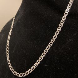Mariner Size 26” Chain Silver 925 From Italy
