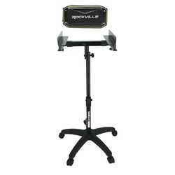 Quik-Lok QL400 Studio Stand Adjustable with Casters Tilt