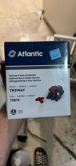Atlantic Triton 3-Way Diverter TR3WAY – New in Box