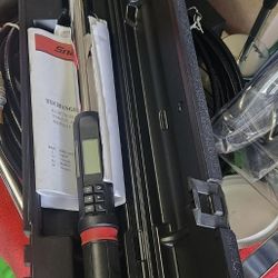 NEW SNAP ON 3/8" DRIVE FLEX HEAD DIGITAL TORQUE WRENCH