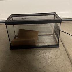 reptile tank with heating pad 