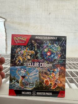 Stellar crown booster bundle Pokemon