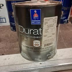 Sherwin Williams Duration Tan Paint Exterior. Opened. 4/5 Of Gallon