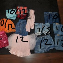 Girls clothes Size 10 And 12 