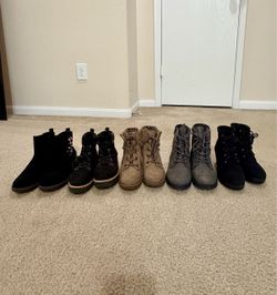 $30 for all 6 girls boots