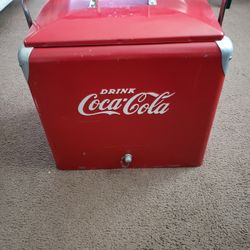 Coke Ice Chest Very Clean No Rust