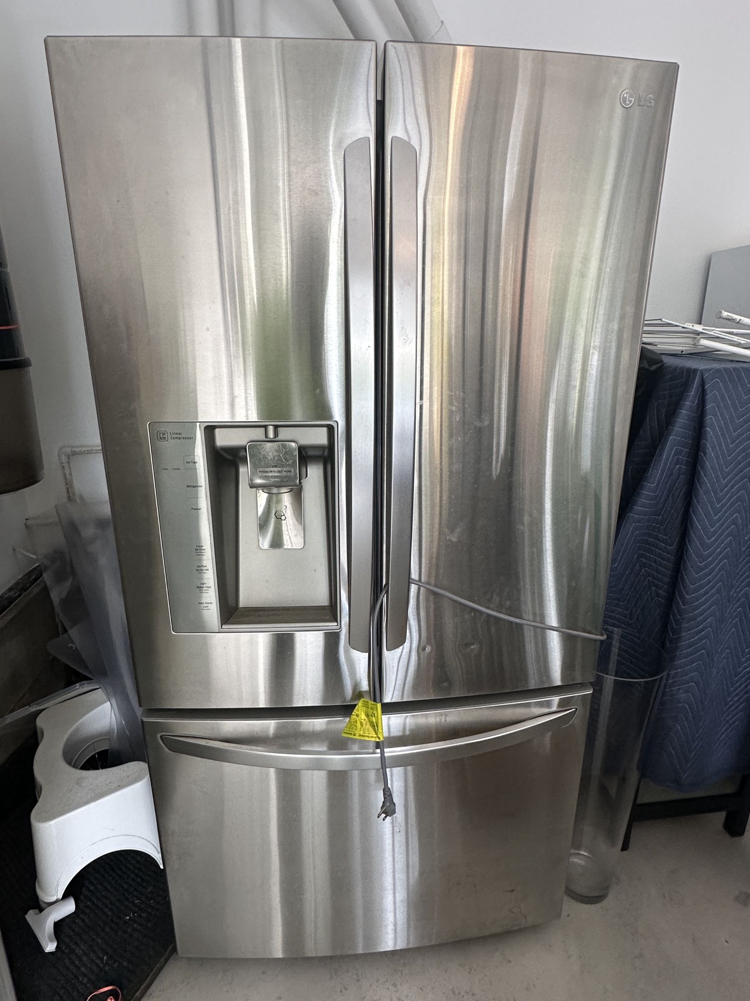 LG Stainless Refrigerator Side By Side