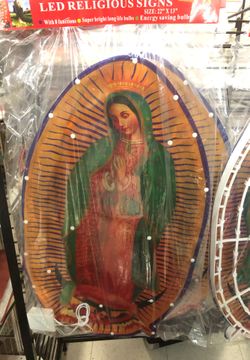 Led religious widow sign