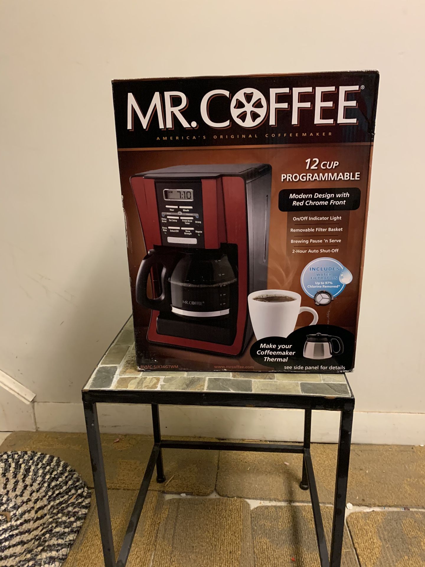 Mr Coffee 12 cup coffee maker