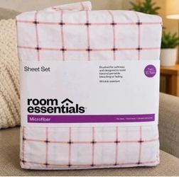 Room Essentials Microfiber Sheet Set Twin/XL Twin