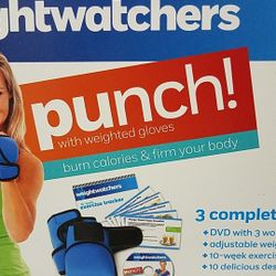 Weight watchers weighted punch gloves