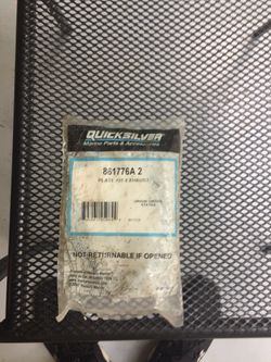 Mercury marine exhaust plate kit