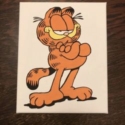 Garfield Canvas Painting 