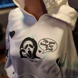 New Ghostface Hoodie Lg