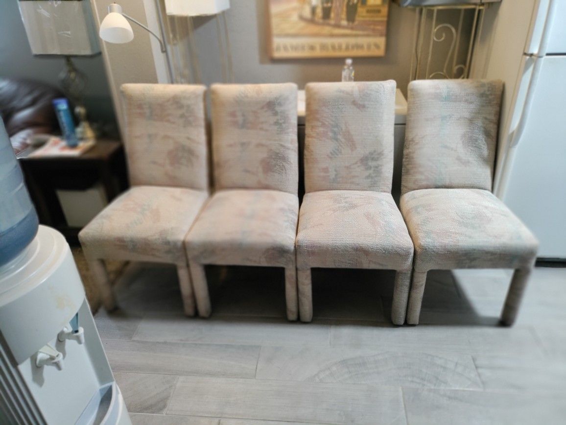 Santa Fe 4 Peace Dining Table Chairs Set Only No Table.