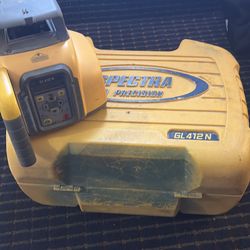 Spectra precision gl412n grading laser