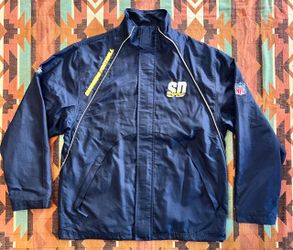VTG Reebok Y2K San Diego Chargers Navy Jacket Men’s Medium Loose Fit