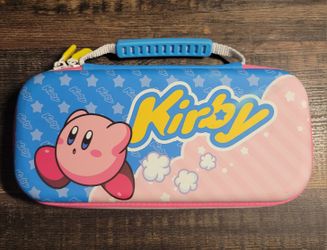 Kirby carrying case + screen protector for Nintendo Switch / Switch Lite